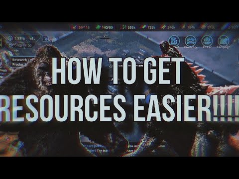 Tips and tricks on how to get resources easier in Godzilla x Kong : Titan chasers