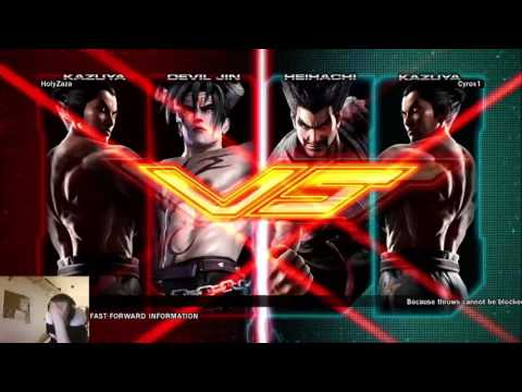 Tekken Tag 2 Cyrox (Hei/Kaz) vs HolyZaza (DVJ/Kaz) FT5