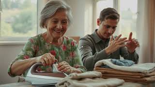 DE KAMERJAS VIEL IN HET BIJZIJN VAN DE SCHOONZOON, EN DE SCHOONMOEDER LIET HEM DE HELE NACHT ZONDER