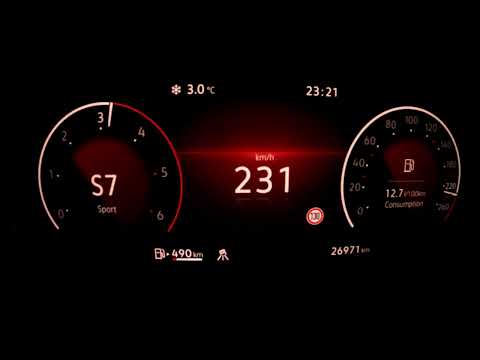 0-TOP SPEED 2021 VW GOLF 8 2.0 TDI DSG 110 KW (150 PS)