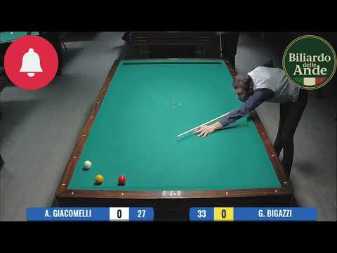 🔥 Duello di Categoria 🎱 A. Giacomelli vs G. Bigazzi – Prova Istituzionale 1 🏆