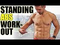 10 MINUTE STANDING ABS ROUTINE | Strong Six Pack Core Workout