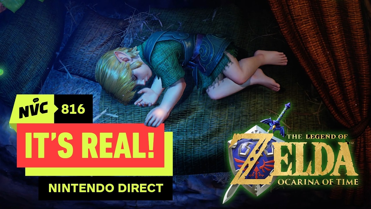Nintendo Direct Reactions: The Ocarina of Time Remake Gave Us Goosebumps - NVC 816