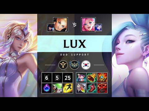 Lux Support vs Seraphine: Vision Controller - KR Challenger Patch 14.22