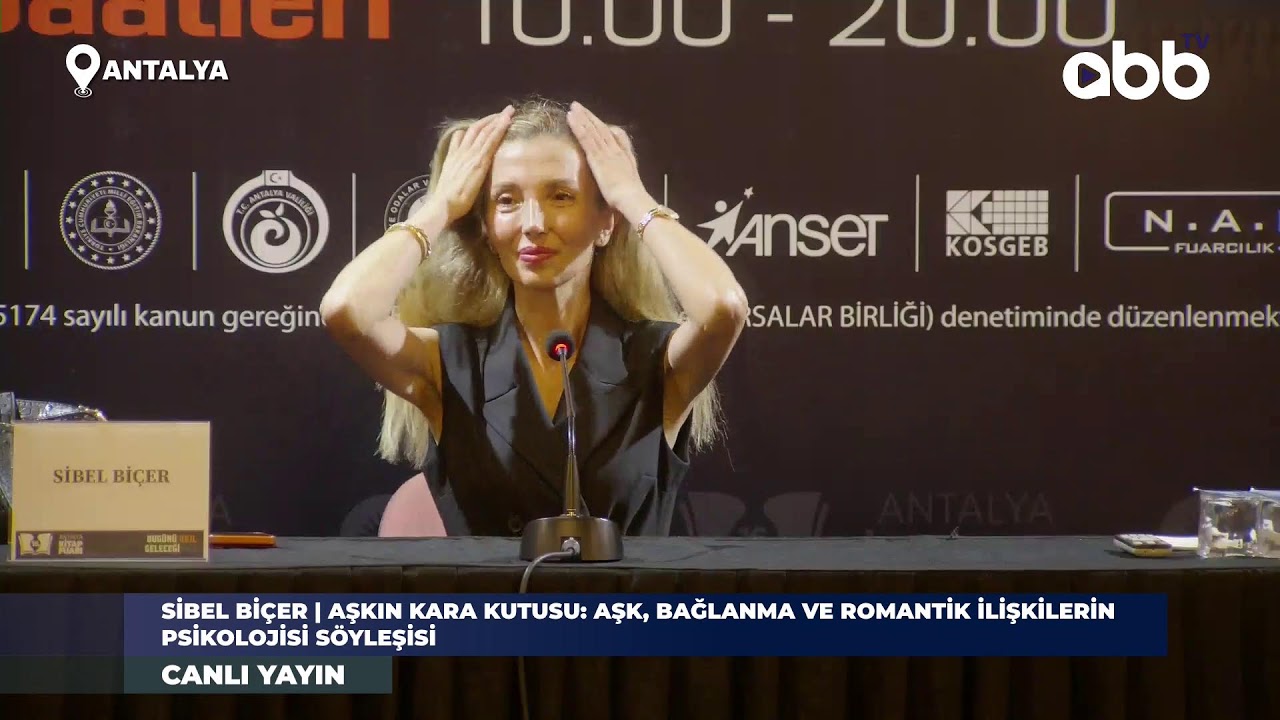16. Antalya Kitap Fuarı Sibel Biçer Söyleşisi