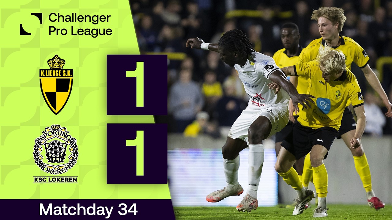 Koninklijke Lierse Sportkring vs KSC Lokeren Highlights
