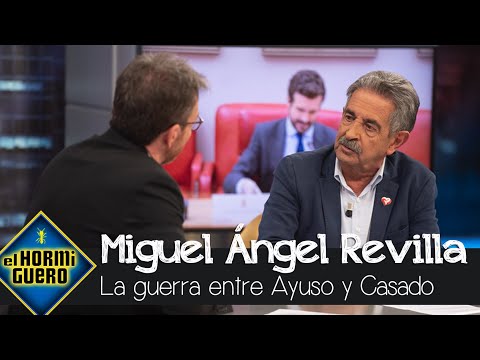Miguel Ángel Revilla se moja sobre la guerra entre Ayuso y Casado - El Hormiguero