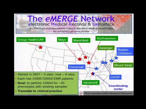 GM4: eMERGE-PGx Project Implementation and Possible Collaborations - Josh Denny