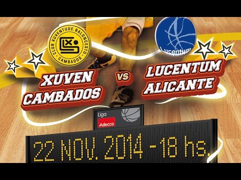 XUVEN CAMBADOS - LUCENTUM ALICANTE en directo
