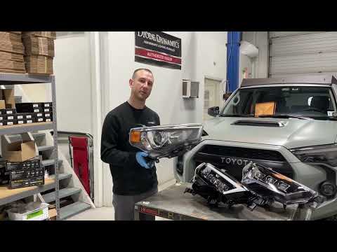 The best LED headlights for the 5th Gen 4Runner? Morimoto, GTR Lighting, & AlphaRex shootout!