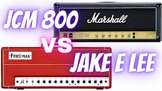 Video thumbnail for Marshall JCM 800 2203 vs Friedman Jake E Lee JEL-100 by Hollywood Rare Guitars