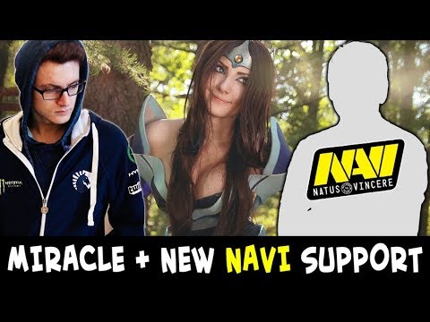 Miracle with NEW NaVi support Velheor — EPIC mid Mirana