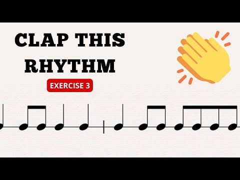 Rhythm Clap Along (For Beginners/Kids) | Exercise 3