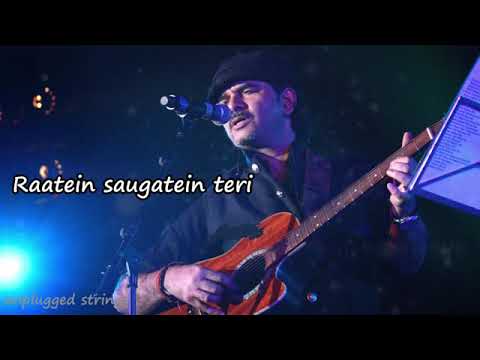 Tum Se Hi   Mohit Chauhan   Unplugged Version   Jab We Met   Mtv Unplugged   Lyrical Video     YouTu