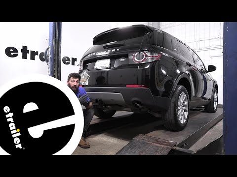 etrailer | Install: Curt Trailer Hitch Receiver on a 2016 Land Rover Discovery Sport