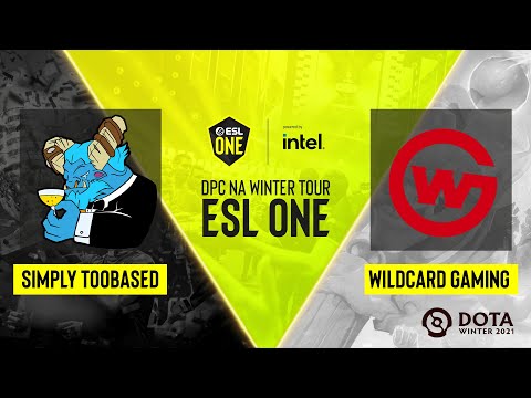 Dota2 - Wildcard Gaming vs. simply TOOBASED - Game 1 - DPC NA Winter Tour - ESL One