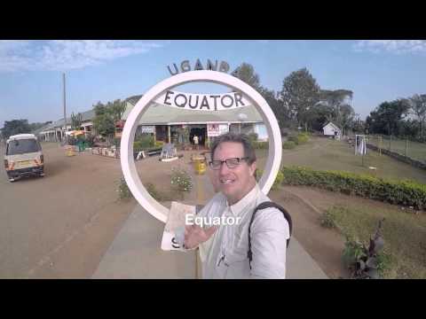 Equator in Uganda Africa