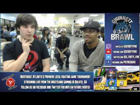 Gwinnett Brawl (Jun 20, 2015) - SSB4 Singles - Top 8 (Losers) - wv kodystri vs SWS Loco