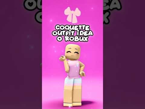 0 Robux Outfit Idea 🤩🎀 Coquette #roblox #robloxshorts #free #lanahyt