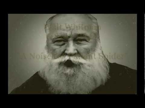 Walt Whitman "A Noiseless Patient Spider" poem animation