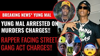 Breaking News!! Rapper Yung Mal Arrested on Murder Charges!! Currently Locked in Dekalb County Jail!