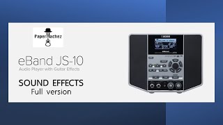 Video thumbnail for BOSS eBand JS-10 Effects comparison FULL (No talk) by PaperMachez