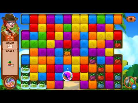 Lost Island: Blast Adventure - Level 338 (No Boosters) HD