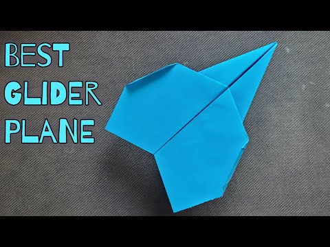 How To Make Best Glider Plane | Paper Glider | #paperglider #paperplane #bestpaperplane #easypaper