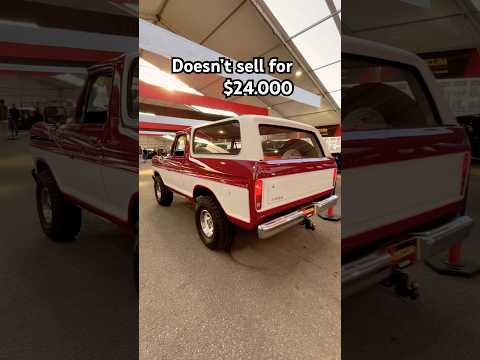 1979 Ford Bronco 351 on auction #v8 #restoration #carauction #4x4 #truck #pickup