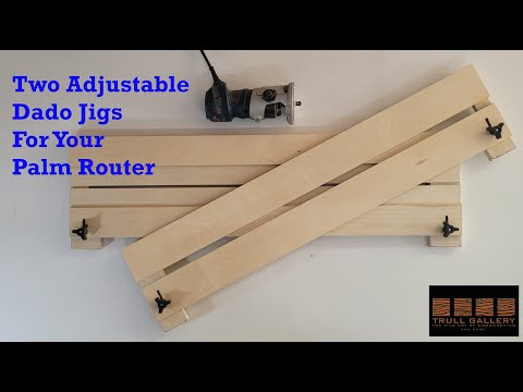 Two Adjustable Dado Jigs For Your Router