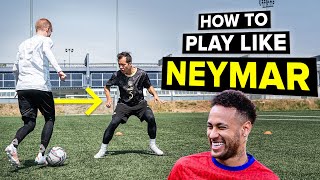 Improve your dribbling like Neymar  Learn football