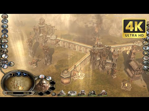LOTR BFME 2 - Dwarves vs Brutal Mordor in Nanduhirion - 4K UHD 60 FPS
