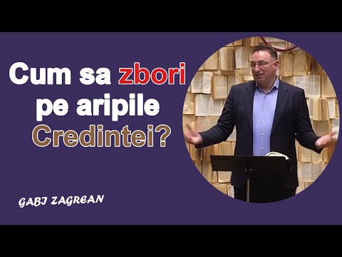 Gabi Zagrean - Cum sa zbori pe aripile Credintei? Matei 14:22-33
