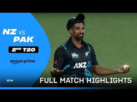 NZ vs PAK 2nd T20I - Cricket Highlights | Prime Video India
