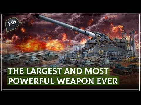 The largest SUPER ARTILLERY ever built | Nazi's Heavy Gustav