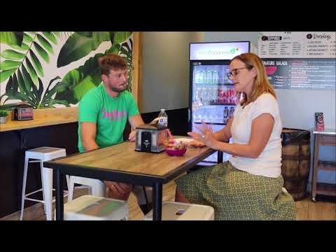 Pamela Pipher Parkbench  interview with Zach Elliot, Sweetberry Bowls FGCU