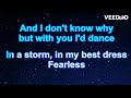 Taylor Swift - Fearless (Karaoke in Higher Key) | Video by EdKara