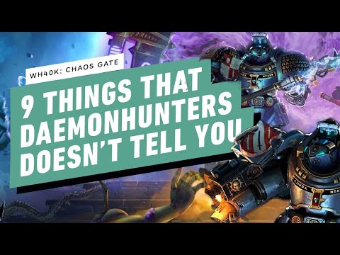 9 Things Chaos Gate: Daemonhunters Doesn't Tell You