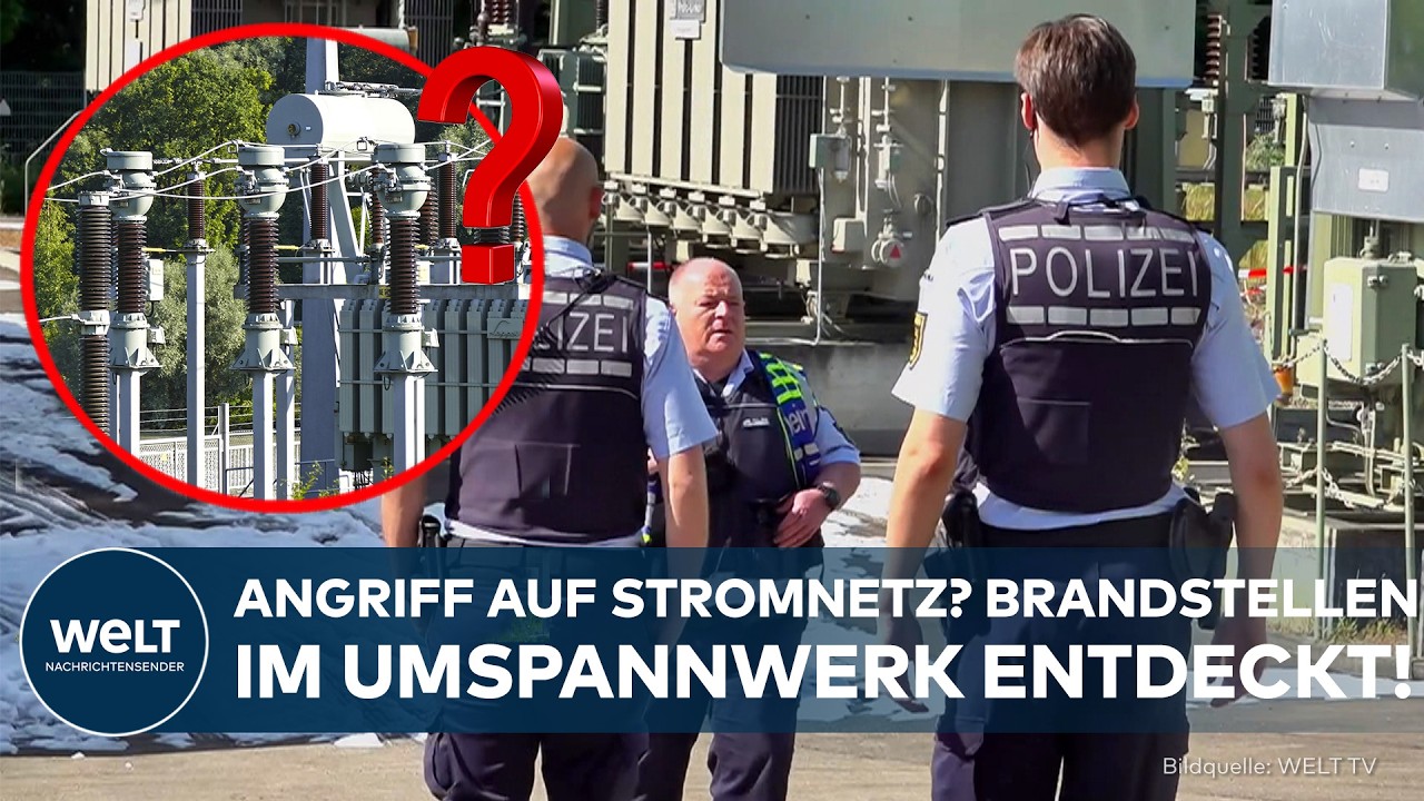 REUTLINGEN: Stromausfall nach Feuer im Umspannwerk! Ermittlungen zu möglicher Brandstiftung!
