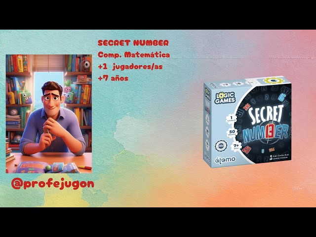Vídeo relacionado con Secret Number + Secret Word - Pack Juegos de Mesa Educativos y de Deducción para Niños y Familias - Juegos de Pensar, Lógica y Palabras - Diversión Educativa para Casa y Aula