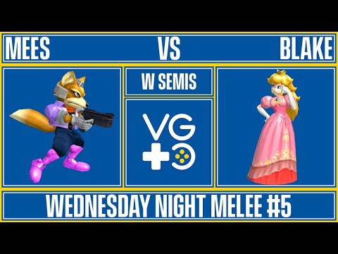 Wednesday Night Melee #5 - Winners Semis - Mees (Fox) vs. Blake (Peach)