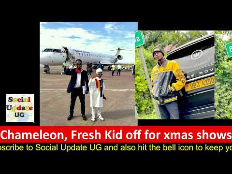 Jose Chameleone, Fresh Kid seek Christmas shows outside Uganda. Congo and South Sudan get ready!