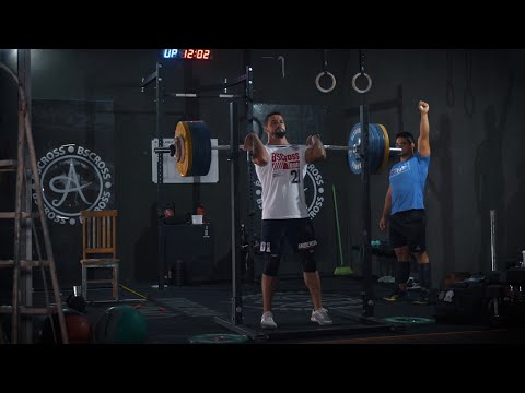 Anderon Primo: 186 kg (~410 lb.) in 4-Rep-Max Front Squat