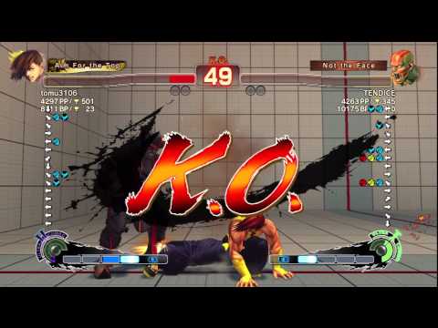 tomu3106 [Yang] vs. TENDICE [Dhalsim] | SSF4 AE