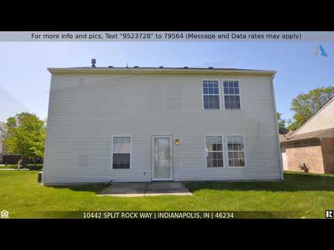 Priced at $285,900 - 10442 Split Rock Way, Indianapolis, IN 46234