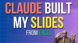 Claude Add-ins Link Excel Data to Auto-Built Presentations