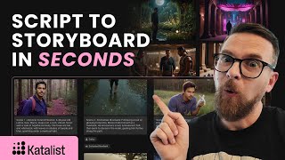 Master Storyboarding: From Script to Screen with Katalist in Minutes!