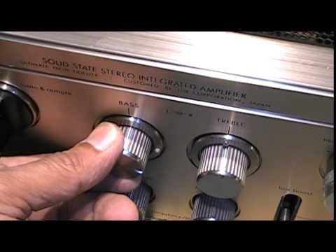Luxman L 309 Repair and Restoration + upgrades Final Testing Lo