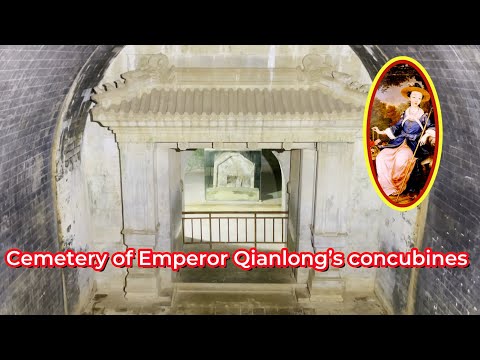 The tombs of 36 concubines of Qing Dynasty Emperor Qianlong（乾隆） of China
