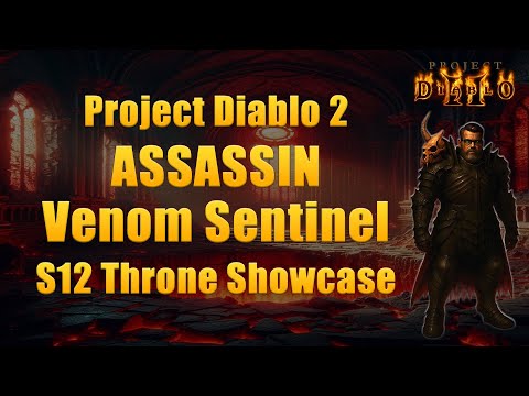 Project Diablo 2 Season 12 – Venom Blade Sentinel Assassin 5:30min Throne of Insanity